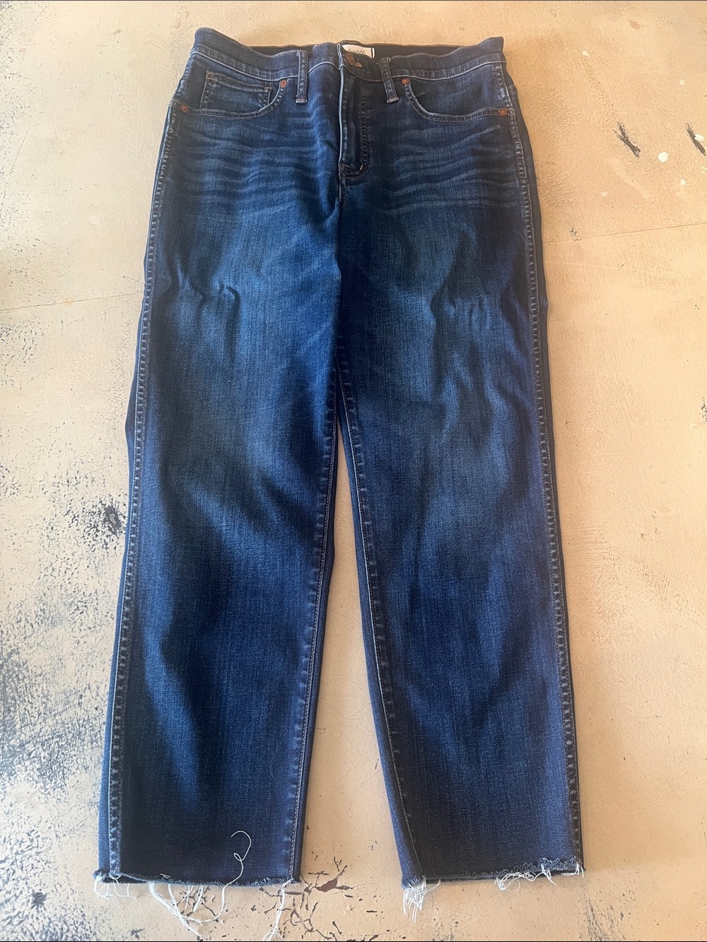 Madewell Women’s Indigo Straight Jeans